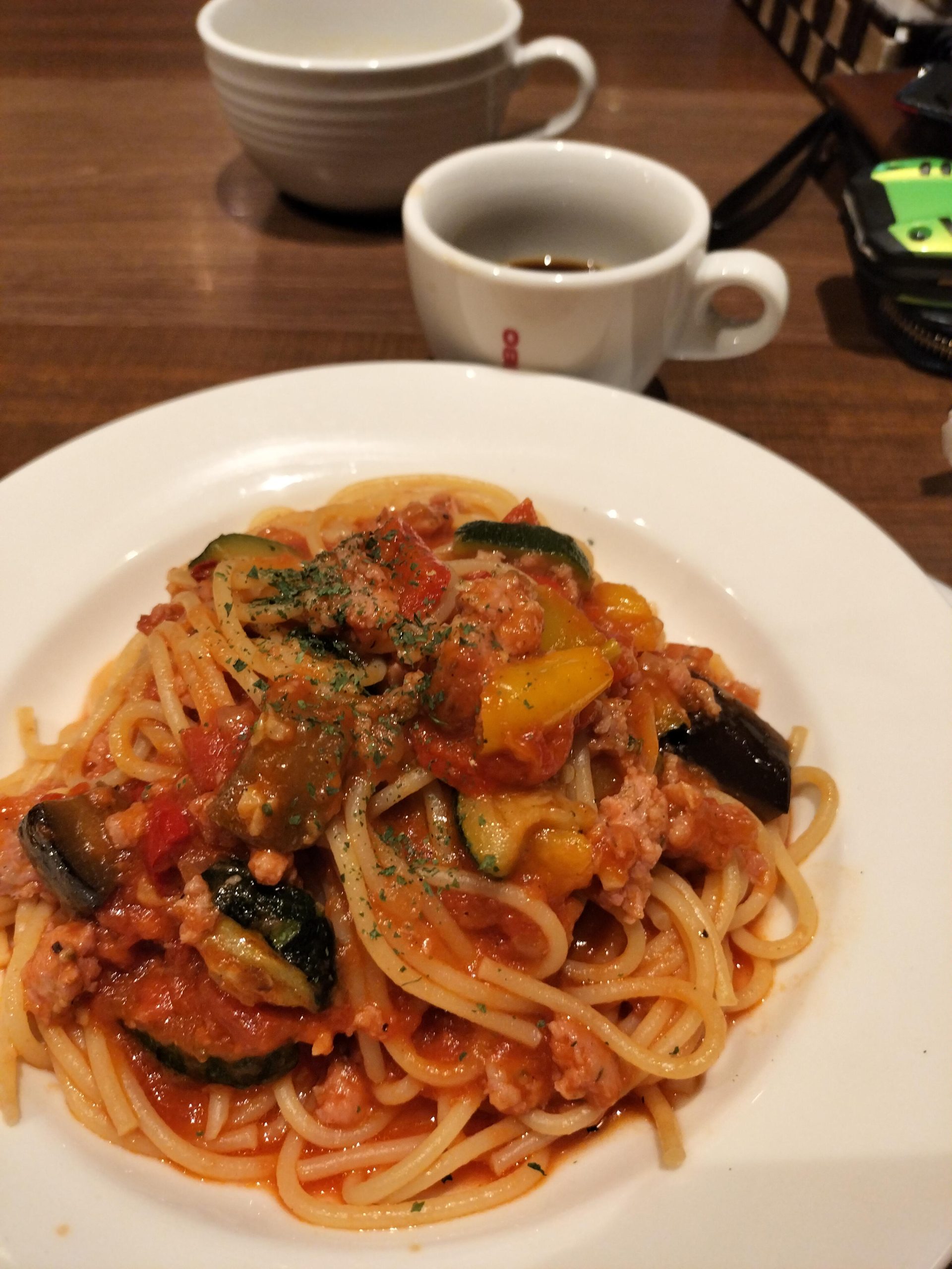 トマトソースパスタ2025/1/14