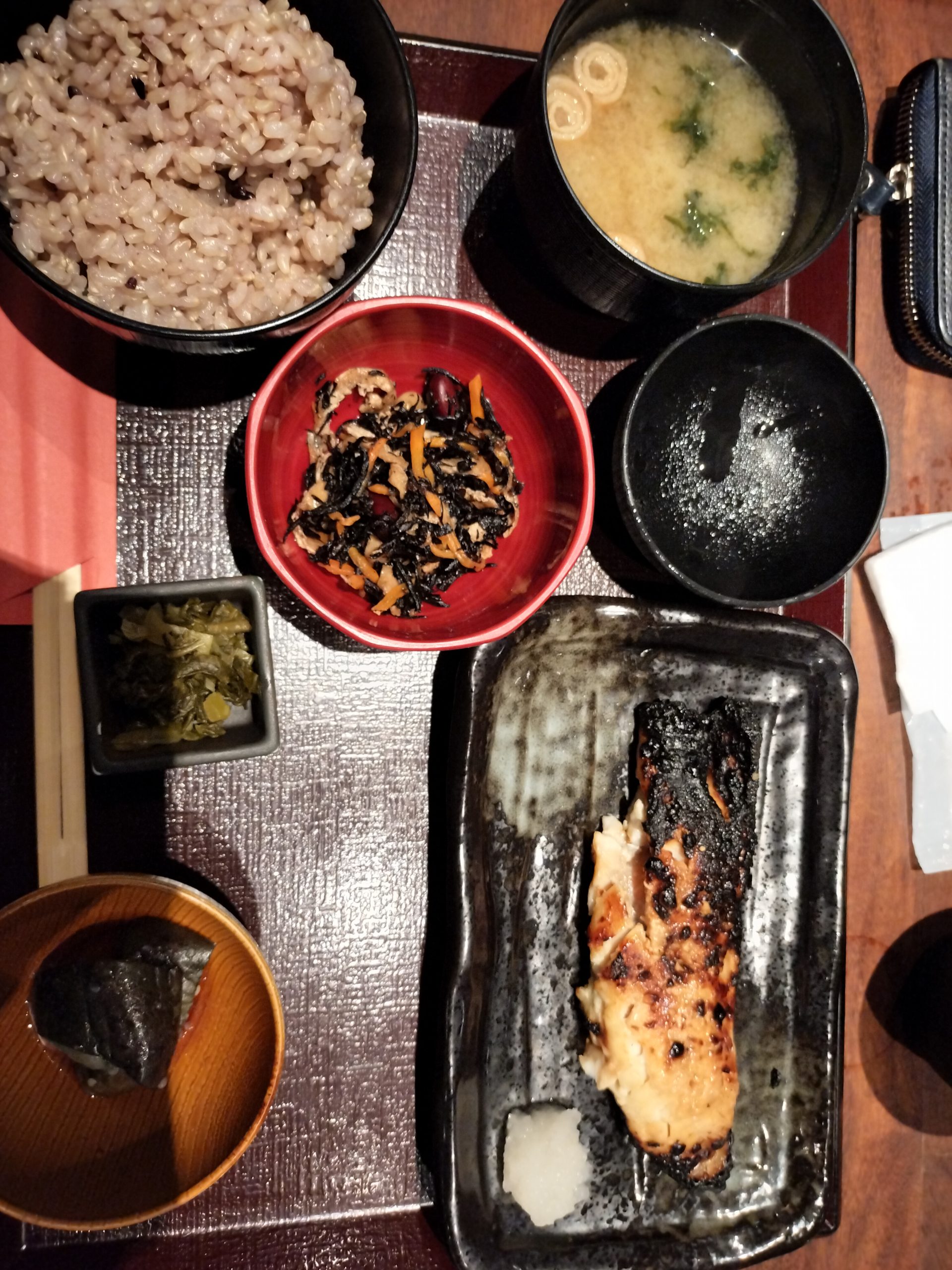 焼き魚定食2025/6/9