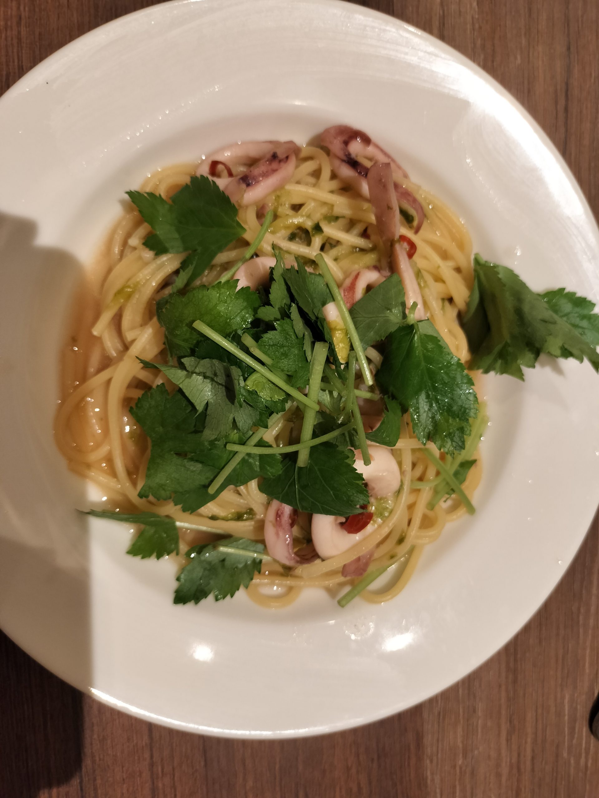 イカと大葉の和風ソースパスタ2025/6/12