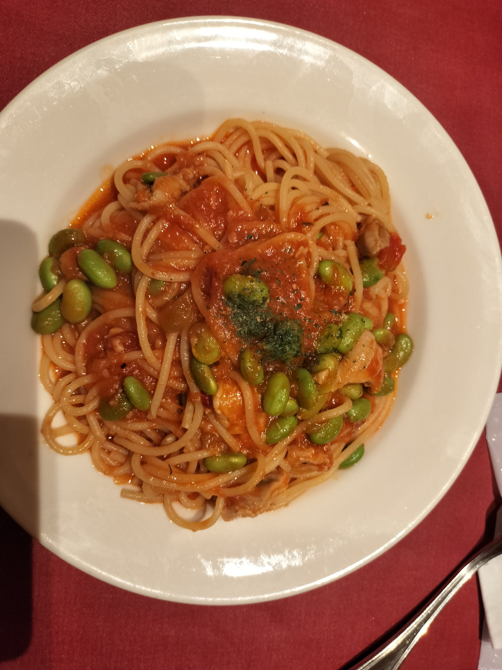 トマトソースパスタ2025/6/18