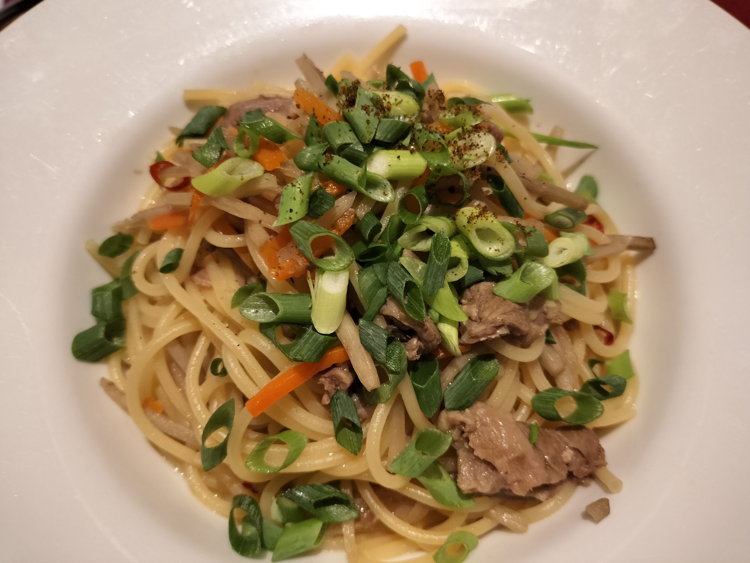 和風ソースパスタ2025/7/1