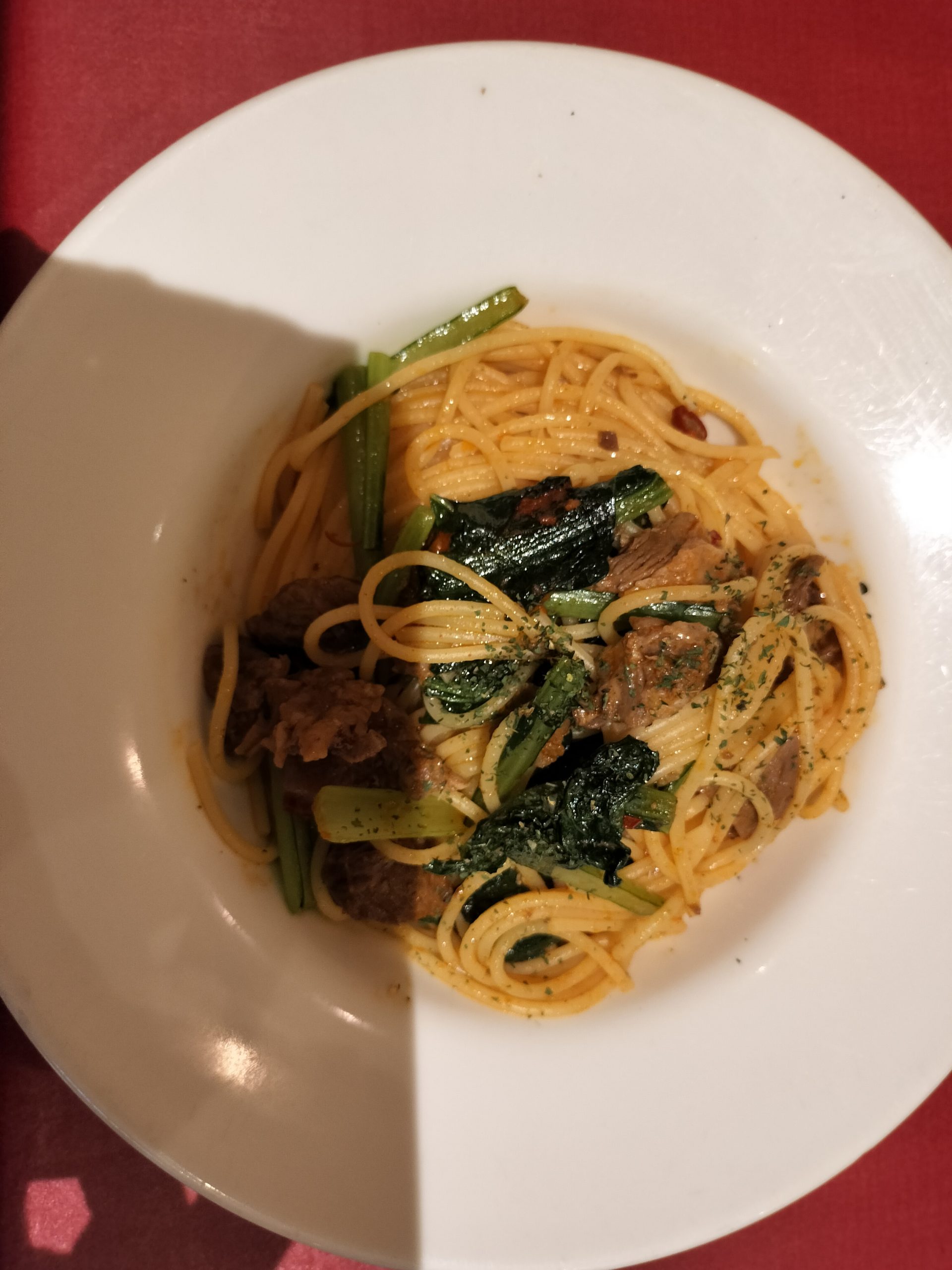 レッドペペロンチーノ2025/10/8